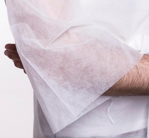 Kualitas tinggi PP non woven seragam keperawatan jas lab pendek