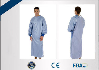 Non Woven Disposable Surgical Gown For Medical Operation / Patient Treatment