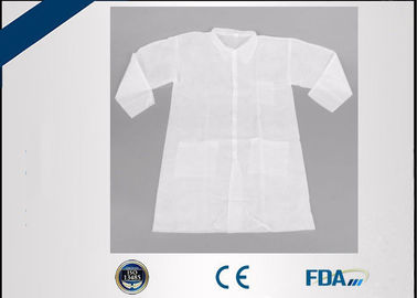 Economical Disposable Medical Protective Clothing , Disposable Visitor Coats