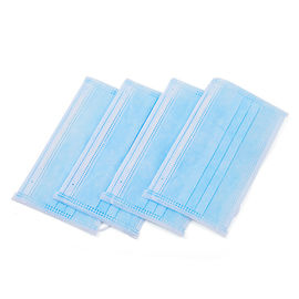 Comfortable Disposable Face Mask Anti Virus Size 17.5 X 9.5cm Elastic Earloop Style