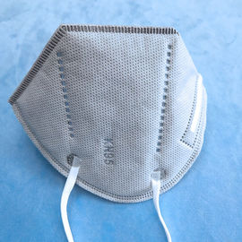 Breathable Valve FFP2 Filter Mask , Disposable Dust Mask High Efficiency
