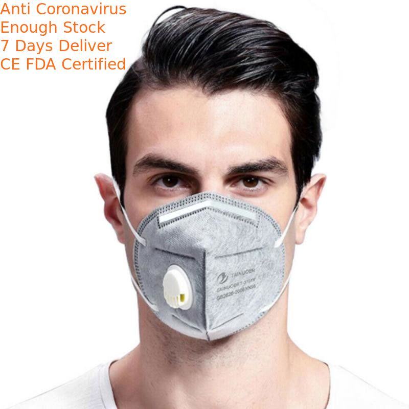 Breathable Valve FFP2 Filter Mask , Disposable Dust Mask High Efficiency