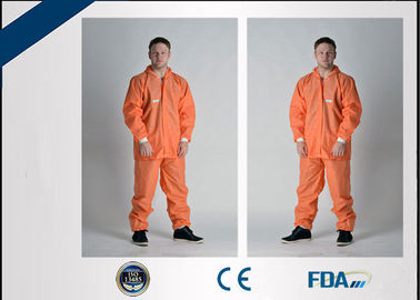 Cina Baju Tahan Air Tahan Kimia Tahan Pakai Dengan Cuff Elastis pabrik