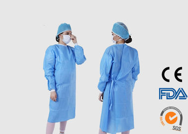 Gowns bedah steril sekali pakai yang bernapas untuk rumah sakit / klinik