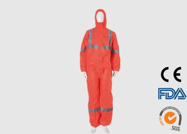 Baju PPE Pakai Bukti Debu Untuk Lingkungan Kerja Jalan / Bangunan