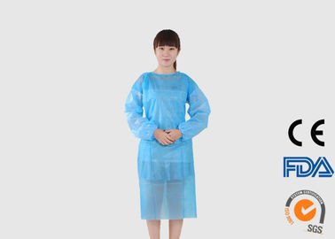 Gaun Medis Sekali Pakai Cair Bukti Untuk Rumah Sakit / Klinik / Farmasi
