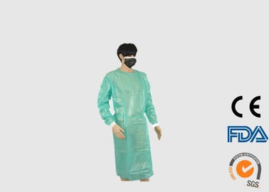Cina Gaun Barrier Sekali Pakai Yang Cairan Tahan, Pakai Pelindung Anti Debu pabrik
