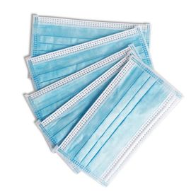 Cina Masker Wajah Sekali Pakai Nyaman Anti Virus Ukuran 17.5 X 9.5cm Gaya Pengait Telinga Elastis pabrik