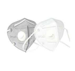 Masker Ffp2 Lipat Ramah Kulit Ruang Pernapasan Besar Dengan Tali Telinga Elastis Tinggi
